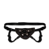 Lux Fetish Neoprene Strap On Harness Black O/S