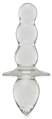 Glas Titus Beaded Butt Plug