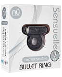 Sensuelle Bullet Cock Ring