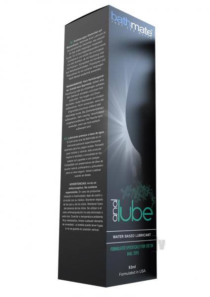 Bathmate Anal Lube Waterbased 3.15oz