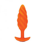 b-Vibe Swirl Texture Plug Orange