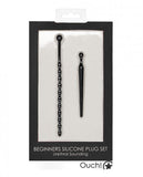 Beginners Silicone Plug Set - Black