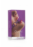 Ouch Gag Ball Leather Straps O/S