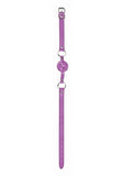 Ouch Gag Ball Leather Straps O/S