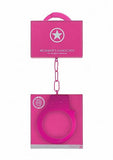 Ouch Beginners Handcuffs Metal Pink