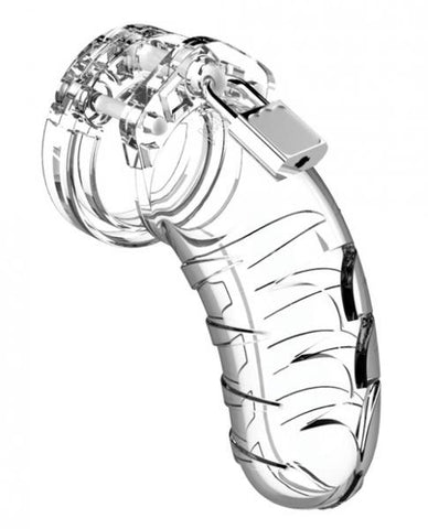 Mancage Chastity 4.5 inches Cock Cage Model 4 Clear