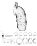 Mancage Model 05 Chastity 5.5 inches Cock Cage Transparent