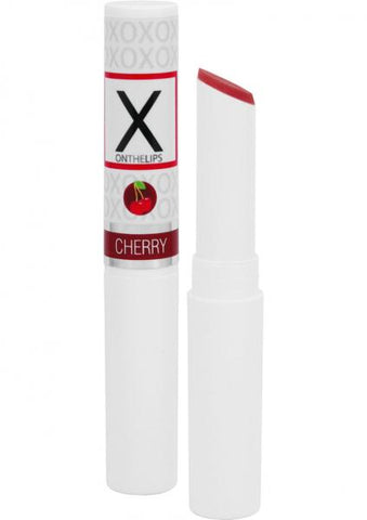 X On The Lips Buzzing Lip Balm With Pheromones Electric Cherry .75 Ounce