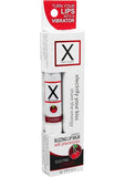 X On The Lips Buzzing Lip Balm With Pheromones Electric Cherry .75 Ounce