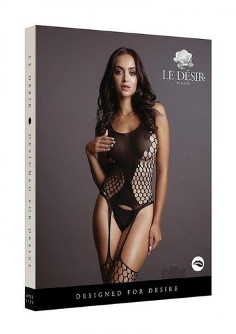 Fence  Suspender Bodystocking