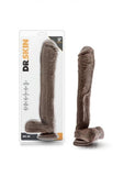 Mr Ed 13 inches Dildo Suction Cup Chocolate Brown Dildo