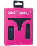 Love To Love Secret Panty Black