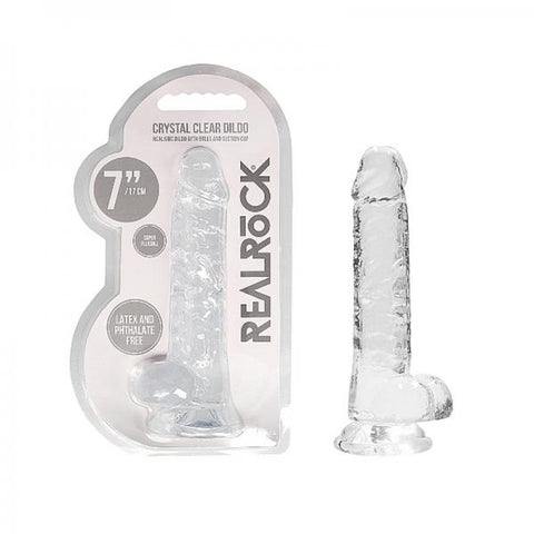 Realrock Realistic Dildo With Balls 7 inches