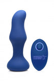 7x Slim Curved Thumping Silicone Anal Plug