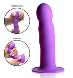 Squeeze-It Squeezable Wavy Dildo