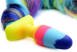 Tailz Rainbow Unicorn Tail Anal Plug