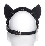 Naughty Kitty Cat Mask Black O/S