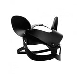 Bad Kitten Leather Cat Mask Black O/S