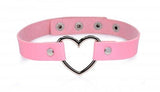 Sweet Heart Chrome Heart Pink Choker