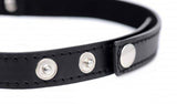 Dark Heart Chrome Black Choker Black O/S