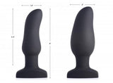 Swell 10x Inflatable & Vibrating Curved Silicone Anal Plug