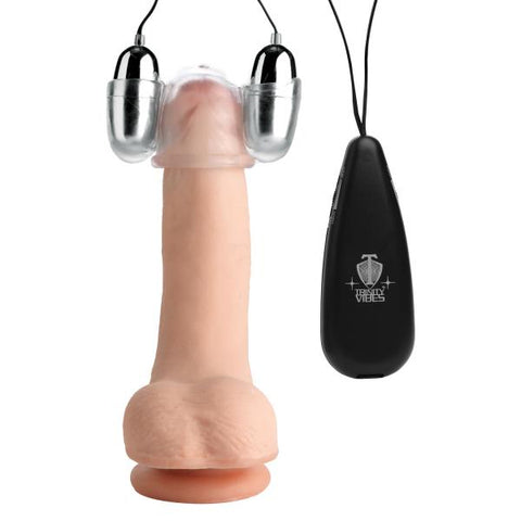 Clear Multi-Speed Vibrating Penis Head Teaser