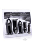 Expansion Anal Dilator Set Butt Plug Training Kit Black 5 Plug Plugs