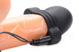 Lightning Hood E-Stim Penis Head Teaser Black