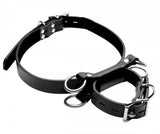 Frog Tie Kneeling Bondage Restraint System Black