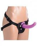 Strap U Navigator Silicone G-Spot Dildo With Harness