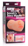 Sarah's Sexy Mouth Blow Job Stroker Beige