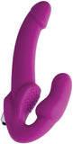 Strap U Vibrating Strapless Silicone Strap On Dildo Pink