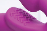 Strap U Vibrating Strapless Silicone Strap On Dildo Pink