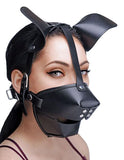 Pup Puppy Play Hood And Breathable Ball Gag