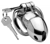 Rikers 24-7 Stainless Steel Locking Chastity Cage