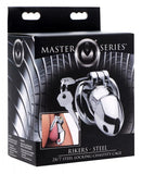 Rikers 24-7 Stainless Steel Locking Chastity Cage