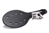 Spanking Rounded Paddle With Holes Black