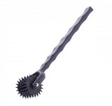 Spiked 5 Row Pinwheel Black