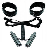 Acquire Easy Access Thigh Harness With Wrist Cuffs