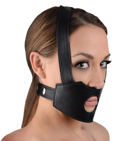 Face Fuk II Dildo Face Harness Black O/S