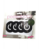 Peekaboos Glow In The Dark Power Button - Pack Of 2