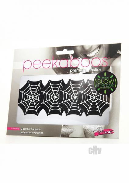 Peekaboos Glow In The Dark Webs - Pack Of 2