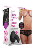 Secrets Vibrating Low Rise Rechargeable Black O/s