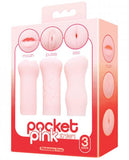 Pocket Pink Strokers 3 Pack