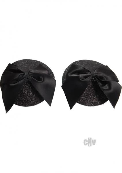 Burlesque Pasties Bows Black