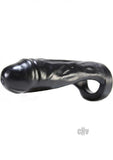 Thug Silicone Double F'er Strapless Dildo 8" - Black