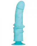 Love Large Real Feel Dual Layer Dildo Blue