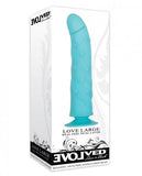 Love Large Real Feel Dual Layer Dildo Blue