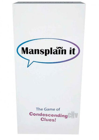 Mansplain It- The Game Of Condescending Clues!