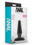 Blush Anal Adventures Basic Anal Plug - Medium Black